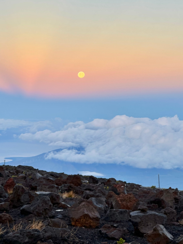 Sunrise at Haleakala Story