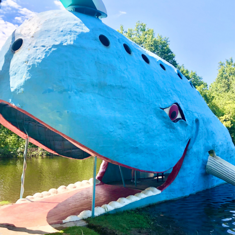 Route 66 Springfield, MO to Tulsa, OK: Driving the Ghost Road, a Giant Blue Whale & Dip Cones from the Dairy King