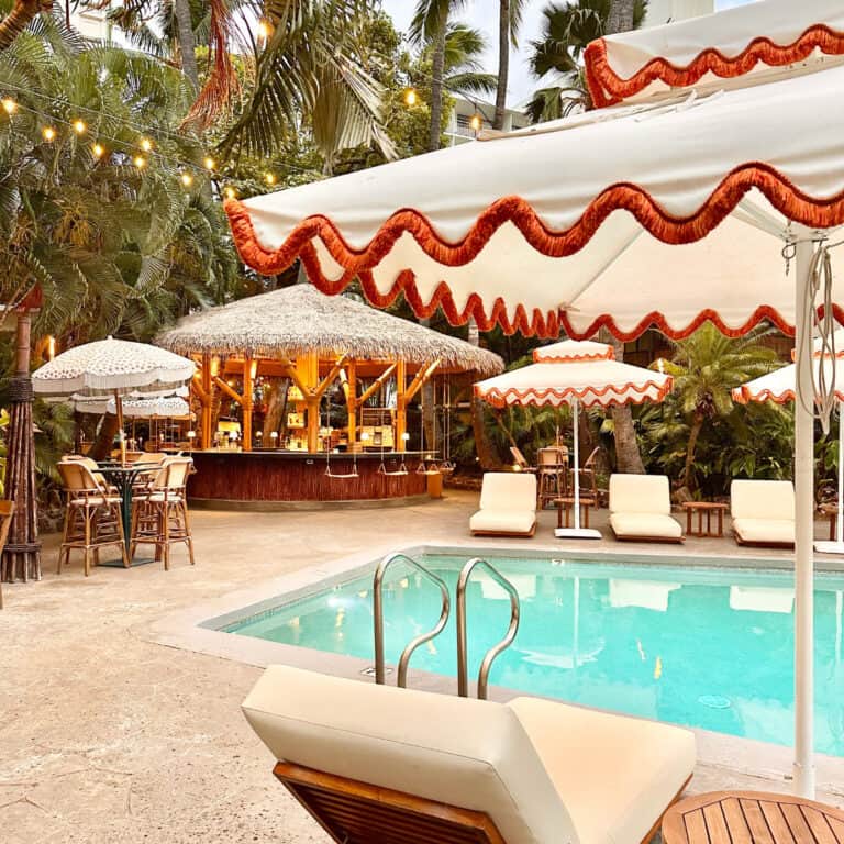 This Affordable Waikiki Stay Has the Most Charming Pool & Tiki Bar