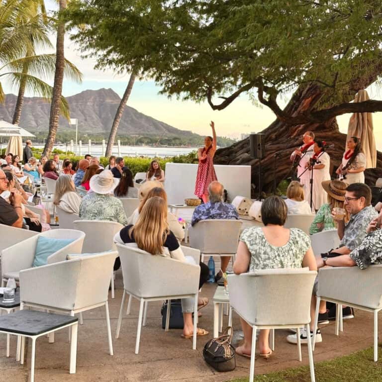 This Is the Most Iconic Spot for Sunset Drinks & Hula Dancing in Hawaii