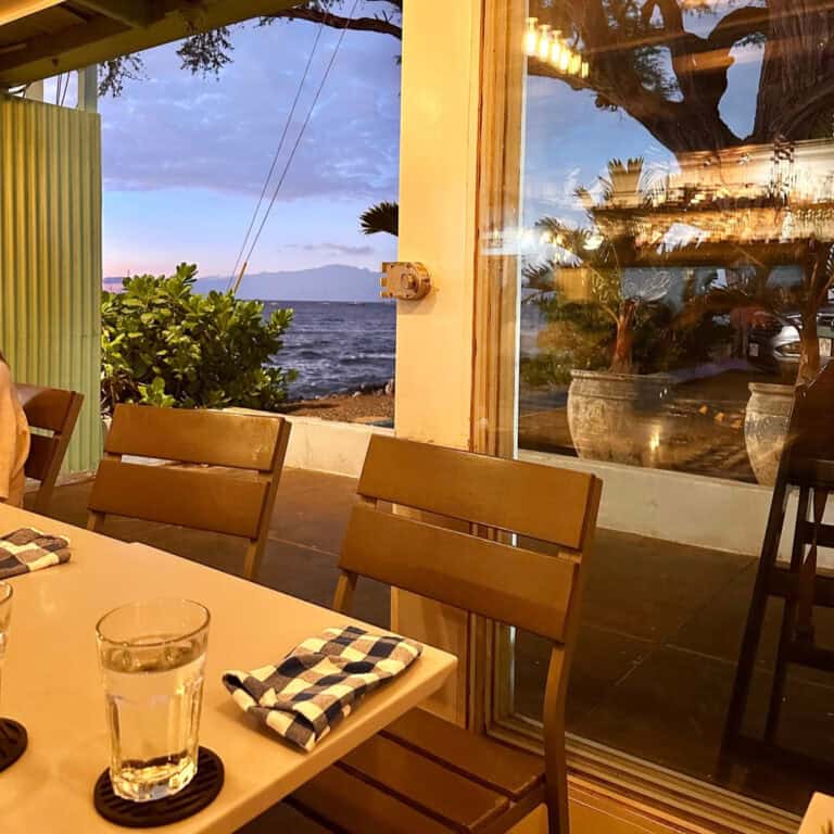 The Most Romantic Dinner Spot on Maui Might Be This Spot on the Water in Lahaina